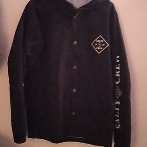 light canvas Salty Crew jacke.